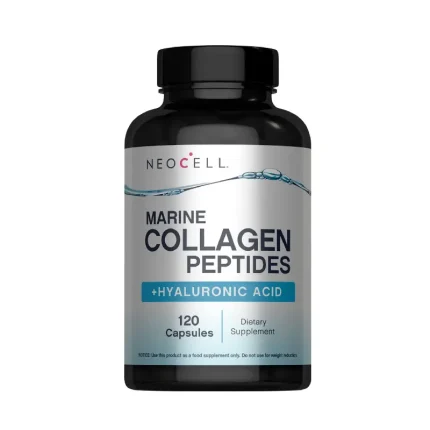 NeoCell, Marine Collagen With Hyaluronic Acid, 120 Capsules