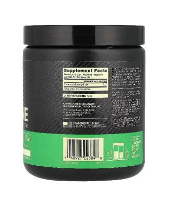 Optimum Nutrition Micronized Creatine Powder 300 g back
