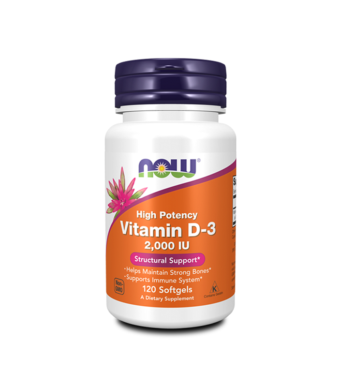 NOW Vitamin D3- 2000 IU