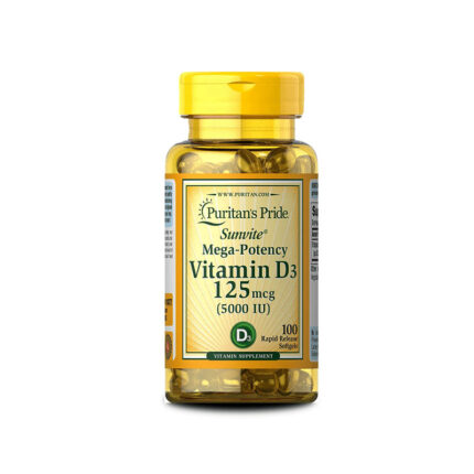 Puritan's Pride Vitamin D3 5,000 IU