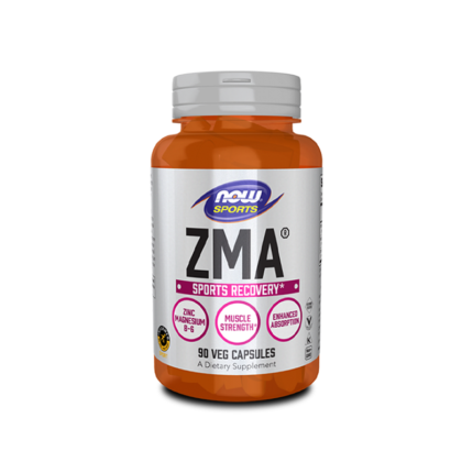 ناو سبورتس - مكمل ZMA للاستشفاء الرياضي - 90 كبسولة