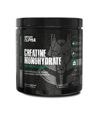 Limitless Alpha Creatine Monohydrate Micronized Powder