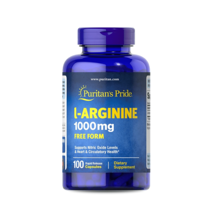 Puritan's Pride L-Arginine 1000MG (100 Tablets)