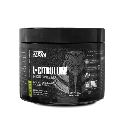 Limitless Alpha L-Citrulline Micronized-60Servings