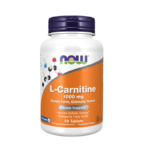 Now L Carnitine 1000mg -50 tablets