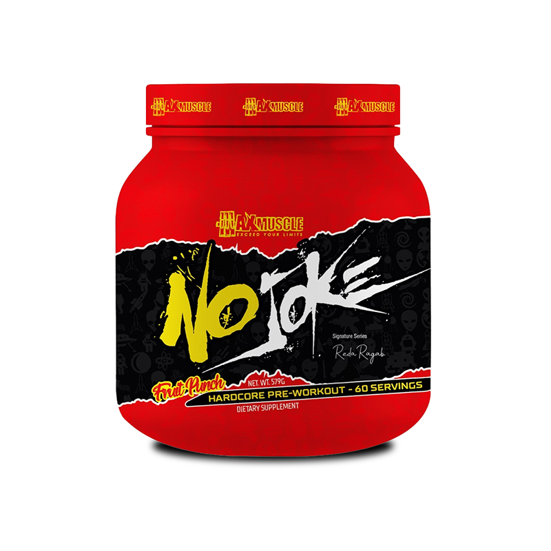 Max Muscle No Joke Hardcore Pre-workout Reda Ragab Signature Series - Image 3