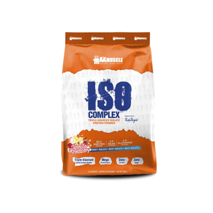 Max muscle Iso Complex Triple Sourced Isolate Protein Powder