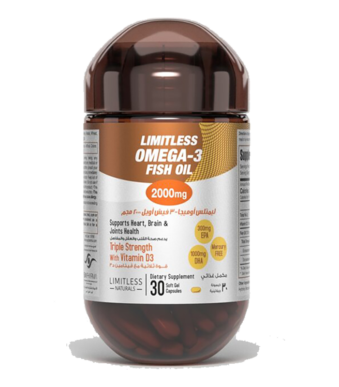 LIMITLESS OMEGA-3 FISH OIL