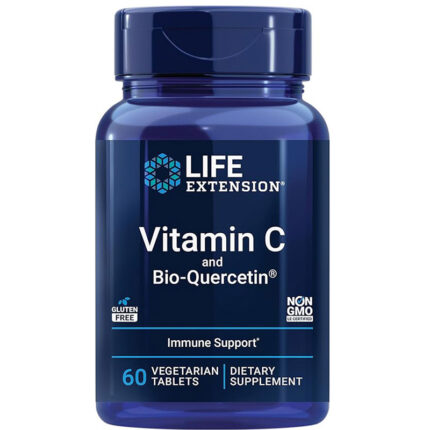 Life Extension Vitamin C & Bio-Quercetin Phytosome Immune Support ( 60 Vegetarian tablets)