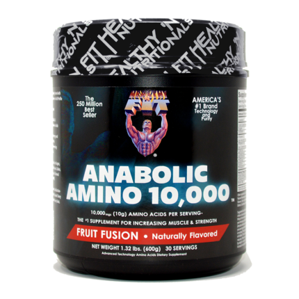 Healthy & Fit - ANABOLIC AMINO 10000 with EAA& BCAA ( 30 servings)