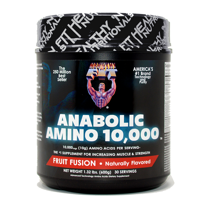 Healthy & Fit - ANABOLIC AMINO 10000 with EAA& BCAA ( 30 servings)