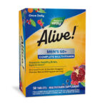 Alive! Men's Complete Multivitamin +50, 50 Tablets