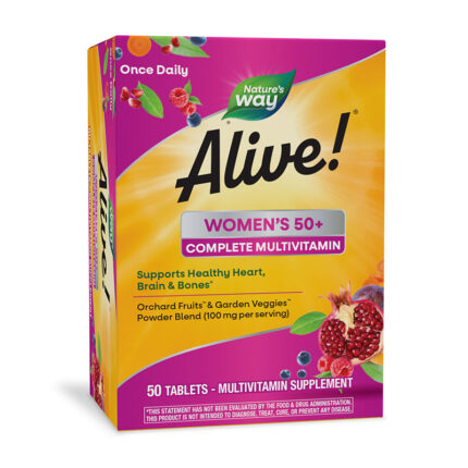 ALIVE WOMEN COMPLETE MULTIVITAMIN +50 ( 50 tablets)