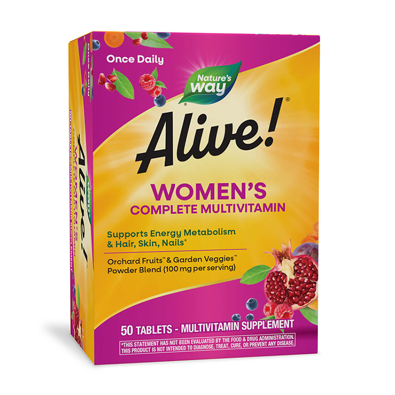 Nature's Way Alive! Women's Complete Multivitamin - 50 Tablets