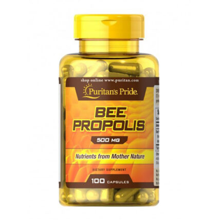 Puritan's Pride Bee Propolis 500 mg 100 Capsules