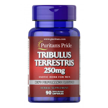 Puritan Pride Tribulus Terrestris 250 mg 90 Capsules( Testostrone Booster)