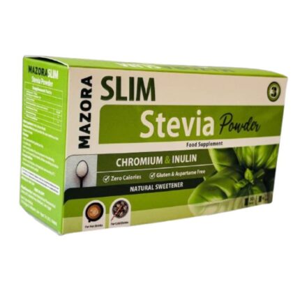 Mazora Slim Stevia Powder with Chromium and Inulin (50 Sachets)