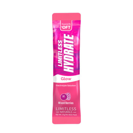 Limitless Hydrate Electrolyte Solution for Hair, Skin & Nails-Glow- Single Stick