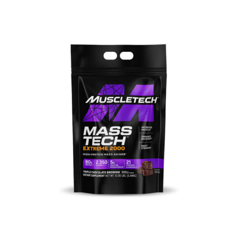 Muscletech MASS TECH EXTREME 2000 HIGH PROTIEN MASS GAINER 12.00 LBS (5.44KG)