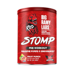 Big Ramy Labs Red Rex Stomp Pre-Workout Massive Pumps & Endurance-26Serv.-455G