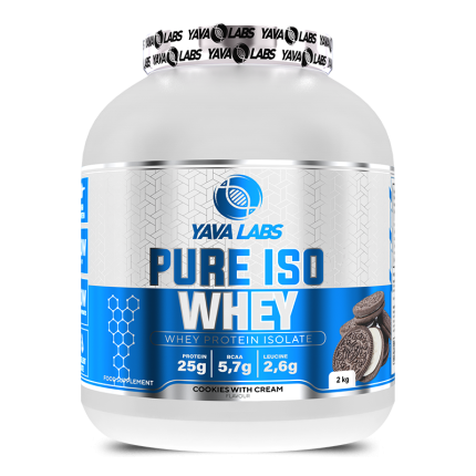 yavalabs Pure iso 2 kg whey Cookies with Cream