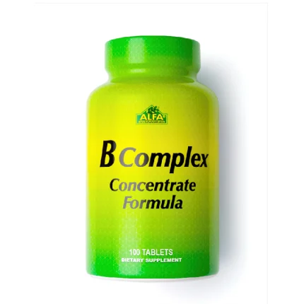 ALFA Vitamins B-Complex Formula - 100 Tablets