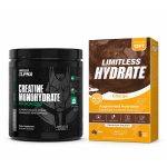 Limitless Creatin 90 Serve + Hydrate Charge bundle