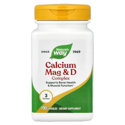 Nature's Way Calcium Magnesium & Vitamin D Complex
